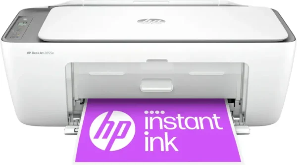 DeskJet 2855e Wireless All-in-One Inkjet Printer – Includes 3 Months of Instant Ink with HP+